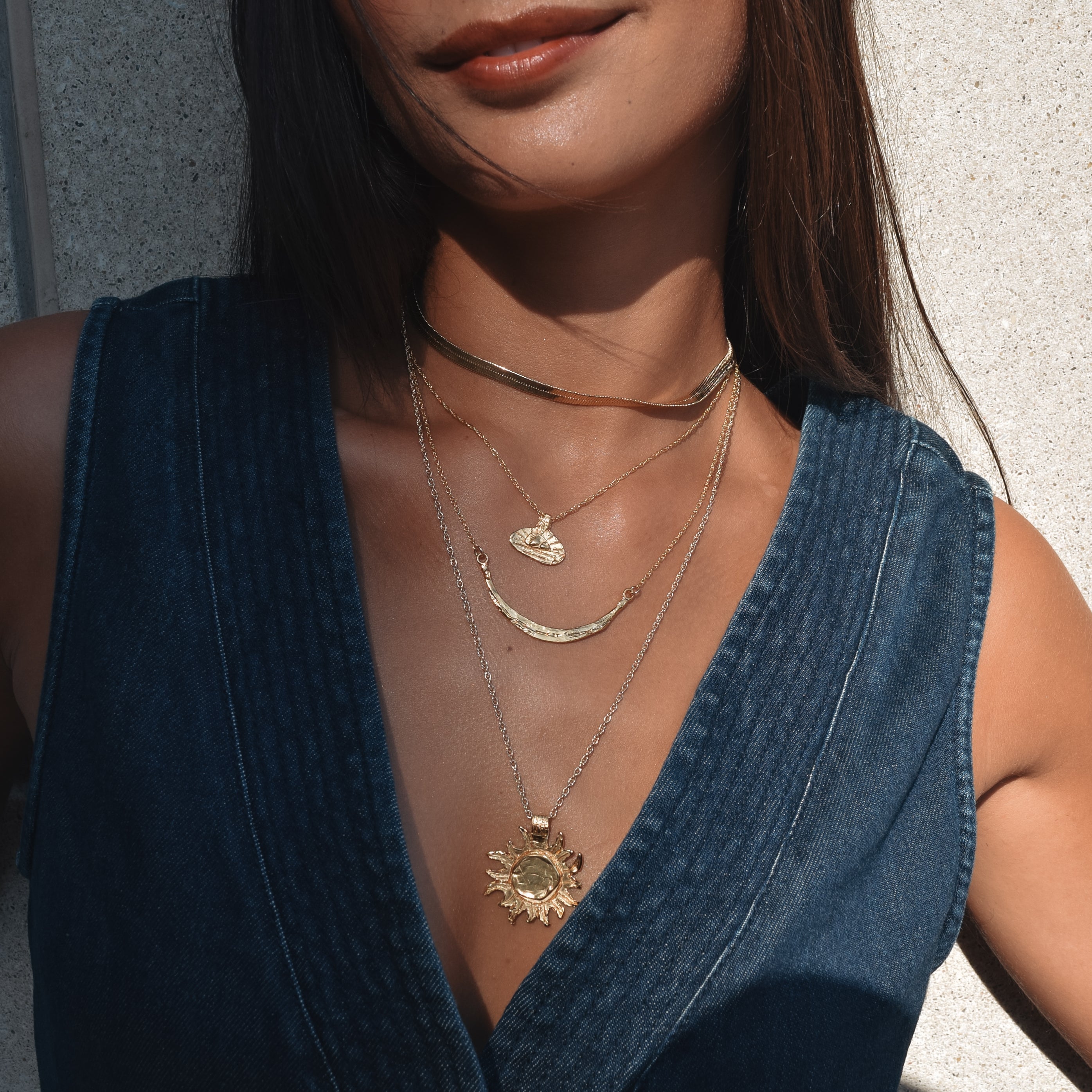 Sun Vow FAHERTY X SUN VOW HORIZON NECKLACE – SUN VOW JEWELRY