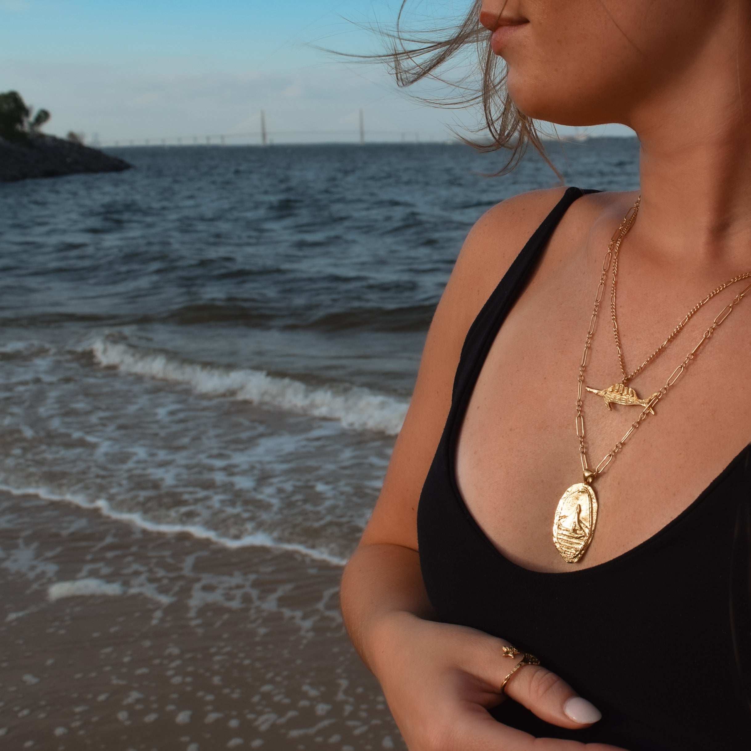 Sun Vow SAILFISH NECKLACE – SUN VOW JEWELRY