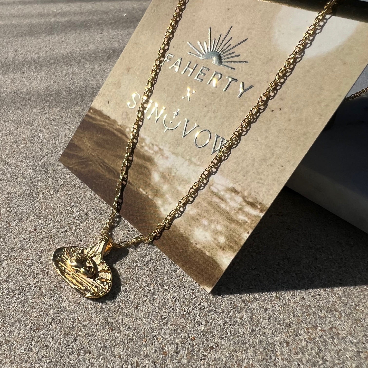 Sun Vow FAHERTY X SUN VOW HORIZON NECKLACE – SUN VOW JEWELRY